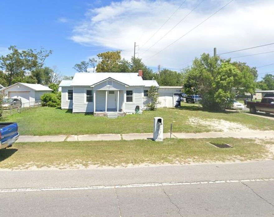 INVESTOR SPECIAL - TEAR DOWN OR MAJOR RENOVATION OPPORTUNITYLocated on a 72 x 132 corner lot, this property offers incredible potential just minutes from Tyndall Air Force Base, Hwy 98, and area conveniences. The existing structure is not livable, and a demolition permit has already been approved. List price reflects the demolition work being completed. This is a prime opportunity to move forward with new construction or a major overhaul.Whether you're planning to tear down and rebuild, or explore a full renovation, this lot offers flexibility for a fresh start.Please note: Images currently shown are from Google Street View. Updated property photos will be uploaded soon.