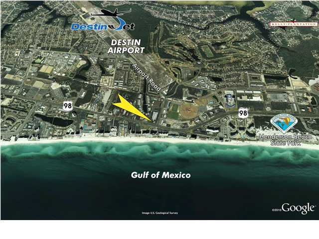 Highly visible landmark site, yielding 342' on Hwy. 98, available for sale or lease in the heart of Destin! This site represents one of the most premier restaurant opportunities, among other possibilities, in the area. Located at a hard corner with a traffic light, just south from the Destin Airport!