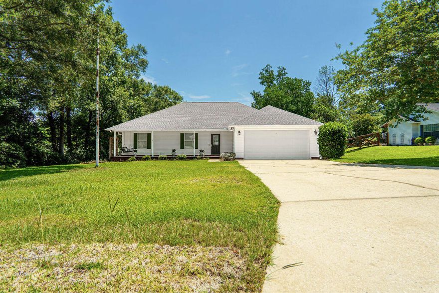 Welcome to your new home--where comfort, style, and function meet! Built in 2000, this charming 3-bedroom, 2-bath residence offers an inviting open layout perfect for both everyday living and entertaining. Step inside to be vaulted ceilings which create a bright and airy atmosphere. The heart of the home is the beautifully appointed kitchen, featuring a stainless steel gourmet stove, matching stainless steel appliances, and plenty of counter space for the chef in the family. The spacious primary suite offers a relaxing retreat, while two additional bedrooms provide flexibility for family, guests, or a home office. The dimensional shingled roof that was just replaced in 2023.  Additional highlights include a 2-car garage and a detached storage building--ideal for tools, toys, or hobby space. a detached storage buildingideal for tools, toys, or hobby space. This well-maintained property is ready to welcome you home. Don't miss your chance to own this exceptional find!