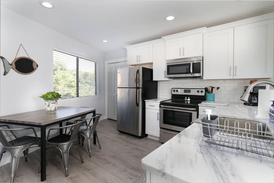 Available from through February 28th ONLY SHORT TERM. Fully furnished. No Pets. Unit is on second floor.
Want a spa like retreat? You have found the right place. All brand new modern industrial with a beach flare. Sip a cocktail on the balcony overlooking the pool or enjoy the beautiful beaches Destin has to offer. Your suite is just steps from the main pool area and beaches (about a 3 minute walk). Rent chairs at the beach for the day and enjoy Pompano Joes for dinner (just at your beach access).
All brand new everything. Quartzite counters, Cabinets, wall mounted TV's in every room, modern industrial fixtures and Grey scale walls with floors. Bathrooms are gorgeous, Stand up shower in master and standard bath tub in the guest.
  Living area has a 50'' wall mounted TV with a DVD player for any movies. Basic cable and high speed internet included with the utilities.  All utilities incluFully furnished kitchen with all brand new appliances. All silverware, utensils, cooking pots and pans supplied. Unit also has a full size washing machine.

This is a short term fully furnished rental ONLY from November through February. Rent includes all utilities including basic cable, high speed internet, power, water, etc. Just bring your clothes! (couches are being replaced this week and will be grey.)

Master has a queen bed, there is 2 twin beds in guest bedroom, and the couch pulls out into a queen also.  

NO pets are allowed, as per the HOA rules.  The grounds at Crystal Village are kept in perfect condition all the time. This area is quiet and just beautiful.

All occupants must pass background and credit check ($40)  prior to lease signing. Security deposit $1000.