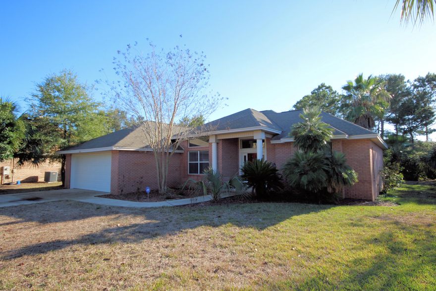 Exceptional find in the heart of Destin! Completely remodeled 3br 2ba. Tasteful updates inside and out will surely make you want to call this home. New cabinetry, granite countertops, lighting fixtures/fans, paint, floors, new stainless appliances and more. Enjoy your covered patio with Lemon and orange trees in the back yard. Just a short distance to the Harbor, McGuire's, and close to Destin Elementary and Middle Schools. Roof replaced in 2012. This home won't last long!