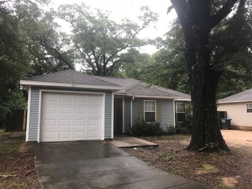 Beautiful move-in ready home for sale in Crestview! This 2006 built property features fresh paint, new carpet, new lighting, and new stainless steel appliances!( on order.) Move in ready. High ceilings. One car garage. Corner lot. Custom tile walk in shower in master bathroom. This would make the perfect starter home or income property. Vacant and easy to show!