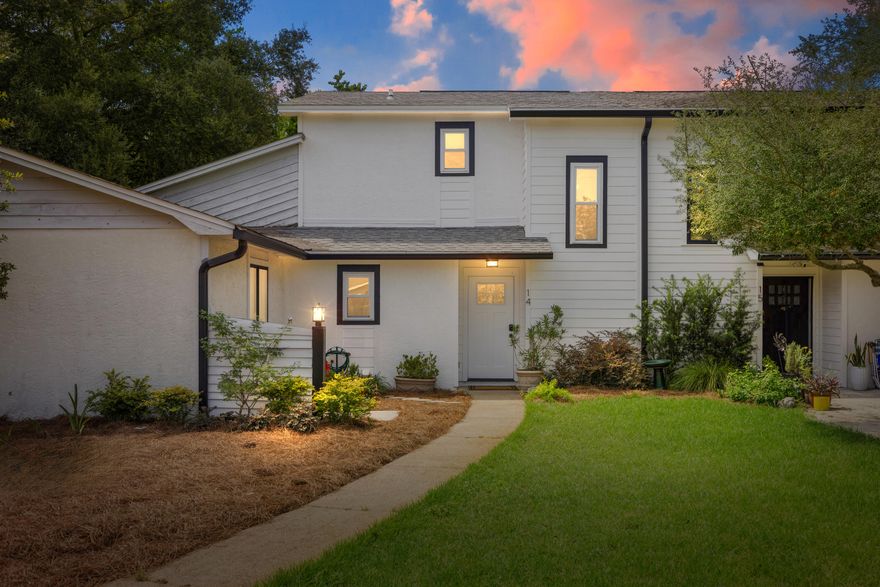 This beautifully renovated townhome is ideally located in the heart of Destin, offering convenience and coastal charm. Enjoy easy access to Main Street Park, Destin Harbor, local restaurants, and the stunning beaches. Just under a mile from Destin Elementary and Joe's Bayou boat launch, this home is perfectly situated for both everyday living and weekend adventures.The first floor features a spacious living and dining area, updated kitchen, utility room, and a convenient half bath. Upstairs, you'll find two comfortable bedrooms and a full bath. Throughout the home, you'll appreciate the modern upgrades including luxury vinyl plank flooring, renovated bathrooms, updated countertops and cabinetry, and newer windows and doors. Meticulously maintained and truly move-in ready, this property presents a wonderful opportunity to own a charming home in Destinperfect as a primary residence, second home, or investment.