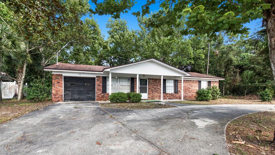 West end of PCB, no HOA, 3Bedroom & 2Bath Brick Home just waiting for some Love & Attention!! Home sits on large lot with circle drive, backyard shed and new windows in Sunroom. This would make a great beach home with room for your outdoor water toys. Located close to Pier Park, Frank Brown Park & the white sandy beaches of the Emerald Coast.