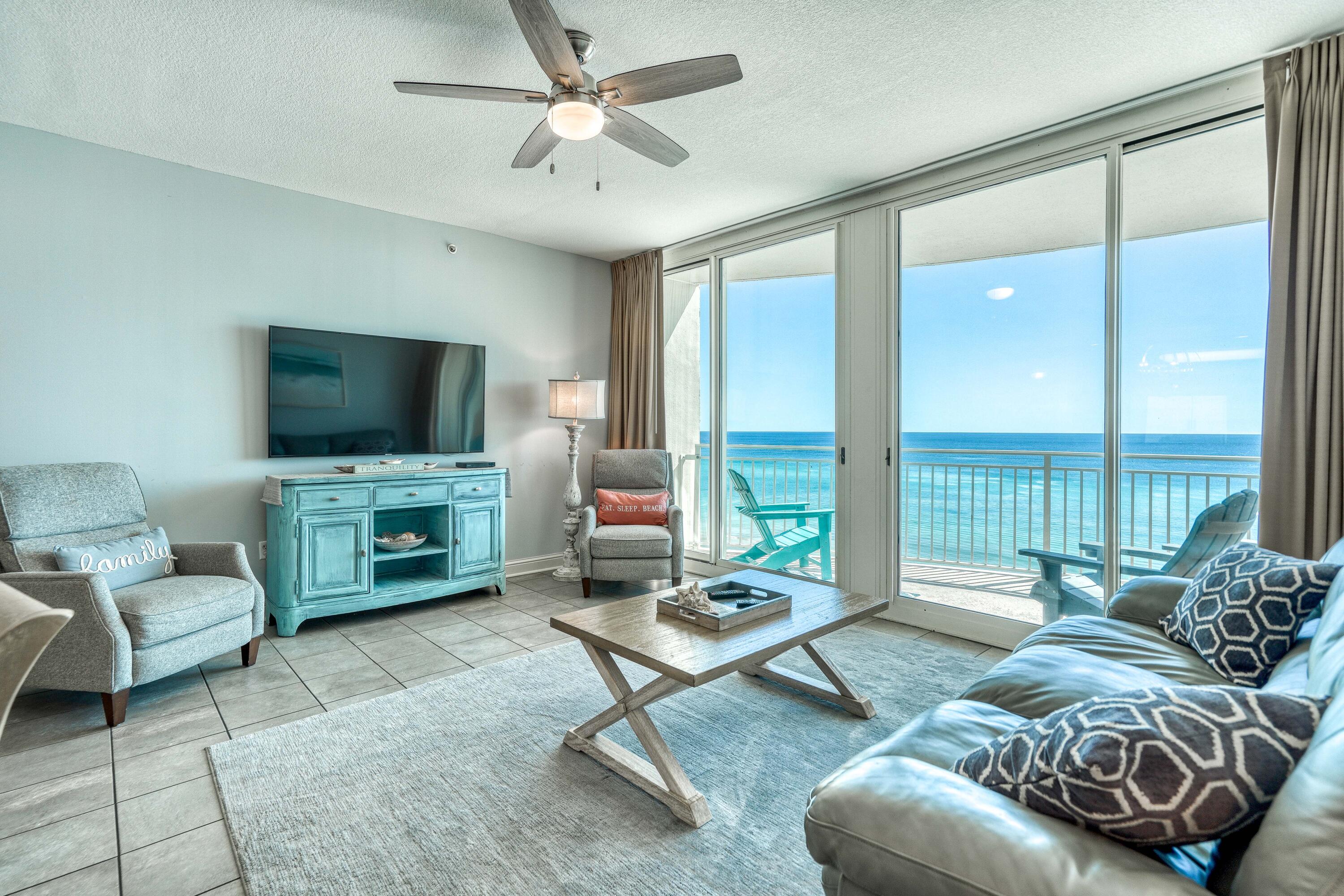 7TH FLOOR AQUA 2 BEDROOM, 2 BATHROOM WITH BUNKS NOW AVAILABLE!! Welcome to Aqua Condo 704 in Panama City Beach, Florida! If you are looking for a wonderful opportunity to buy in to one of the area's premier resorts then look no further! This is a great condo with endless potential for revenue generation or simply for family enjoyment. With two full bedroom, bunks in the hallway and a sleeper sofa you can sleep 8 guests comfortably. Outside of the condo you will enjoy some of the nicest amenities on the beach and with the resort being just a short walk to Pier Park you will never run out of activities to enjoy! ANY FUTURE RENTALS CAN CONVEY TO NEW OWNER! These condos are true rental magnates and Aqua is one of the premier developments on Panama City Beach's west end just 1/4 mile to all of the activities at Pier Park. Aqua offers all of the amenities you need with two gulf front pools, hot tub, gulf front fitness center, covered parking, community room, tropical landscaping and more!