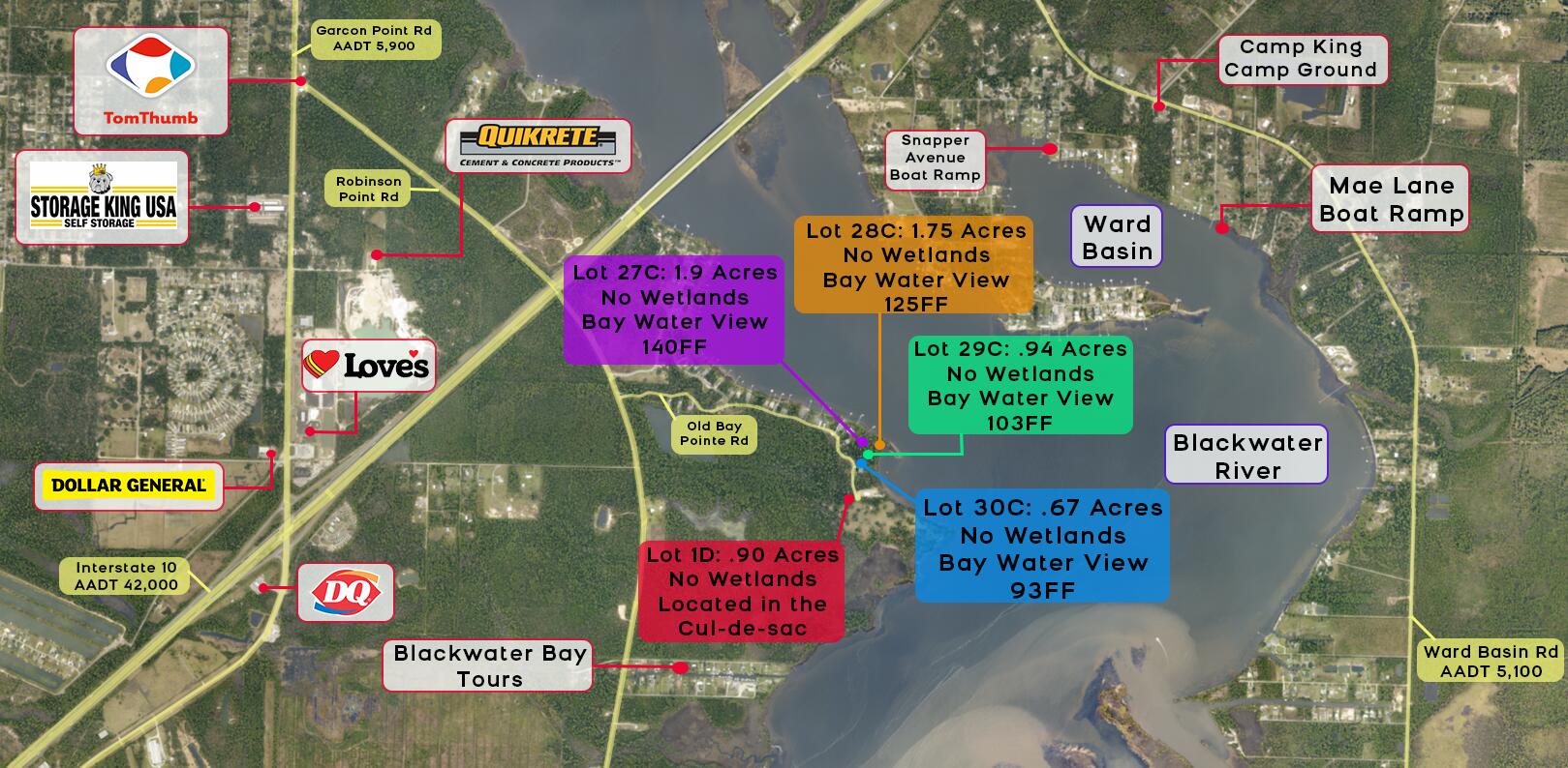 BAY POINTE PLANTATION - Land