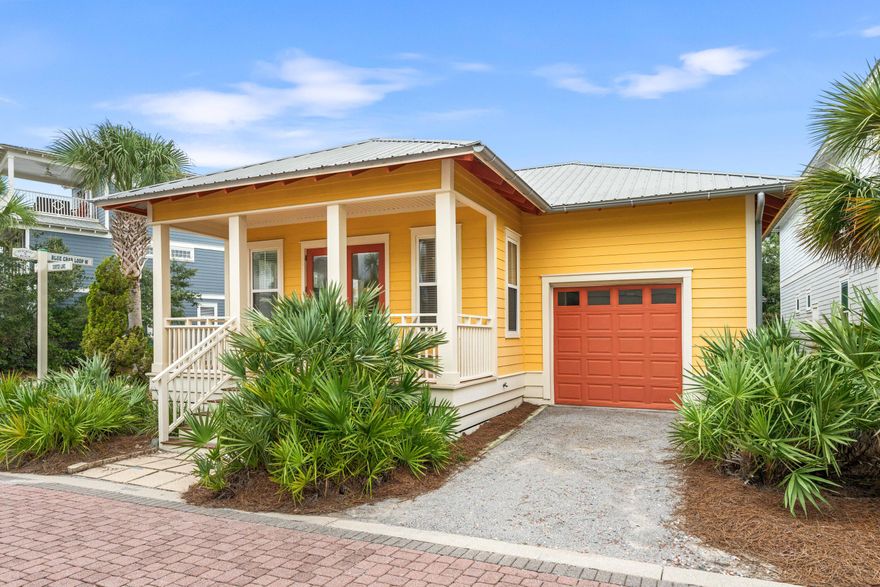 ONE OF BEST PRICED HOME IN SEACREST BEACH! 156 Blue Crab Loop is on a CORNER LOT, 1 OWNER, NEVER RENTED Beach Cottage. PERFECT getaway in a GREAT location w/ a  WALKING TRAIL out your back door! Tram to the BEACH & sugar white sands or walk to the 12,000 SQ FT LAGOON POOL w/ plenty of room to relax! 3 bedrooms, 2 full baths on 1 LEVEL & your own PRIVATE COURTYARD w/ enclosed OUTDOOR SHOWER to wash away the sand & a PRIVATE GRILLING/SITTING AREA.. There is also a 1 car garage with room to store all of your beach goods! driveway parking for a car. Seacrest Beach is near ALYS BEACH & a short stroll or bike ride over to ROSEMARY town center w/ DINING & SHOPS on MAIN ST.  24 hour SECURITY on-site community @ seacrestbeachcommunity.com 30 min to ECP Airport - DON'T LET THIS ONE GET AWAY!!