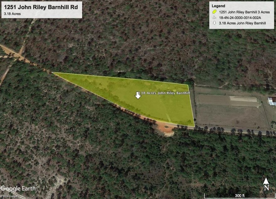 Stunning 3.18+/- acre home site with septic tank, power and water tap in place. Backs up to Black Water State forest. Located in north Baker with easy commute to the local bases, beaches, shopping centers and local state parks. There is a mobile in place with no given value. Property is sold As-Is.