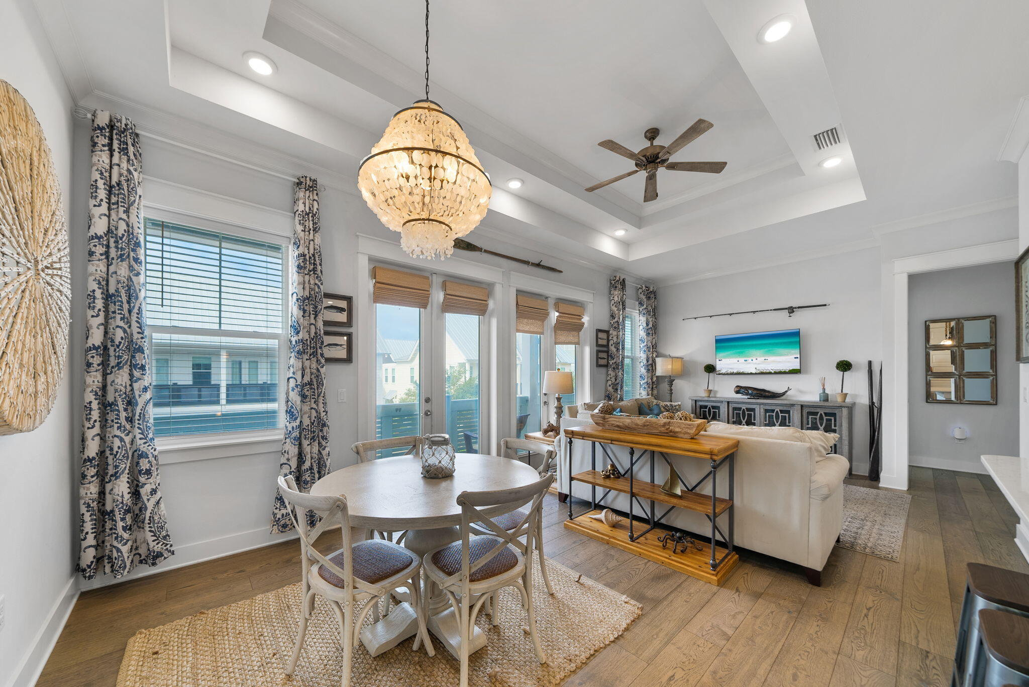 What's better than ONE fabulously priced 2B/2B townhome in one of the hottest vacation rental communities on 30A? How about TWO? Announcing the launch of two prime 2B/2B units in Prominence - arguably one of the best investment values on 30A. Generating a combined annual gross income of $120K, these two units are located at 10 York Lane, unit C and 11 E. Pine Lands Loop, unit C. Primely positioned on either side of the Prominence North pool and close to multiple beach access points, convenience is a short walk, golf cart or bike ride away. Generating an impressive $60K in proven rental income and in a prime location flanking either side of the Prominence North lagoon pool, this property combines financial opportunity with coastal luxury. Featuring 10' ceilings, open-concept floor plan, and abundance of natural light, this designer home is luxe and welcoming. A gourmet kitchen boasts stainless steel appliances, quartz counters, farmhouse sink and seating for up to eight. A spacious master suite is equipped with a king-sized bed, private en suite bath, and walk-in closet, while the guest bedroom offers a comfortable queen bed and easy access to the second full bath and direct access to the porch overlooking the community pool.
Designed for both comfort and convenience, this unit is being offered turnkey and fully-equipped with a 6-seater golf cart and FOUR beach bike cruisers perfect for evening beach runs and neighborhood cruising. Prominence offers TWO resort-style pools, picnic area/outdoor grills, and an unbeatable location just across from The Big Chill, where you can enjoy dining, shopping, live music, and family-friendly events. This property is also a proven rental income machine generating over $60K annually, making it an ideal choice for investors, vacation homeowners, or full-time residents. With its prime location, upscale finishes, and income potential, this turn-key property truly has it all. Please note this unit can also be purchase jointly with a second prime pool view location at 11 E. Pine Lands Loop, Unit C , in Prominence North. Purchase one individually at $780K or both units for $1.5M. Buyer to verify all dimensions.