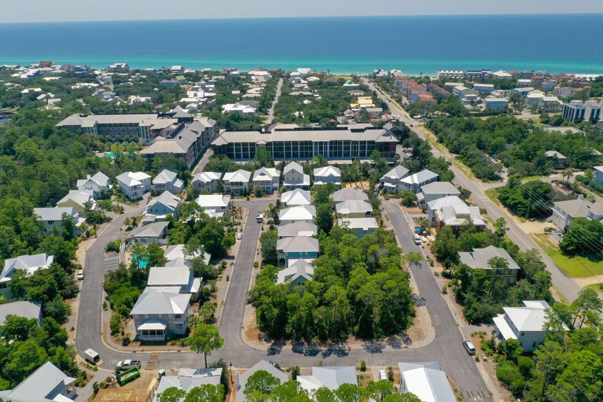 PLANS CONVEY. A choice corner lot in Lakeside at Blue Mountain Beach.  Beautiful plans for a 3-story 2,890 square foot residence, with an elevator, ample porches and a single-car garage convey with the sale of this property.  Enjoy this neighborhood's community pool, proximity to the beach, and nearby shopping.  This parcel represents an excellent opportunity to build in one of 30A's hottest communities.