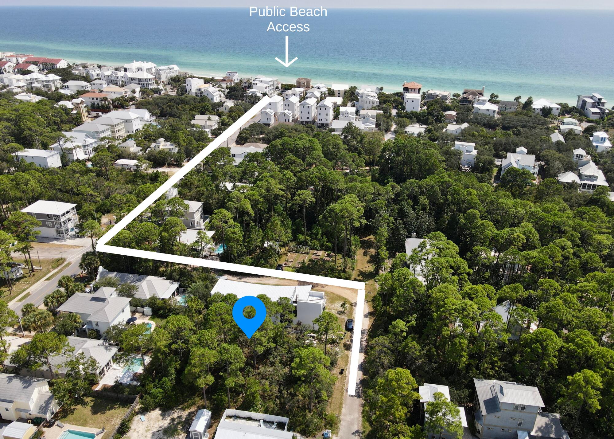 Exceptional opportunity in desirable Gulf Shore Manor, Seagrove Beach! This spacious wooded lot, 50x135 ft, offers endless potential for your coastal dream home. Located off Hwy 30A, this non-HOA community provides multiple beach access points. Embrace the tranquil surroundings and create your ideal beach retreat. Don't miss out on this prime slice of paradise! The contiguous lot North of lot 15 is also for sale, offering the opportunity to maximize your future home in Gulf Shore Manor.