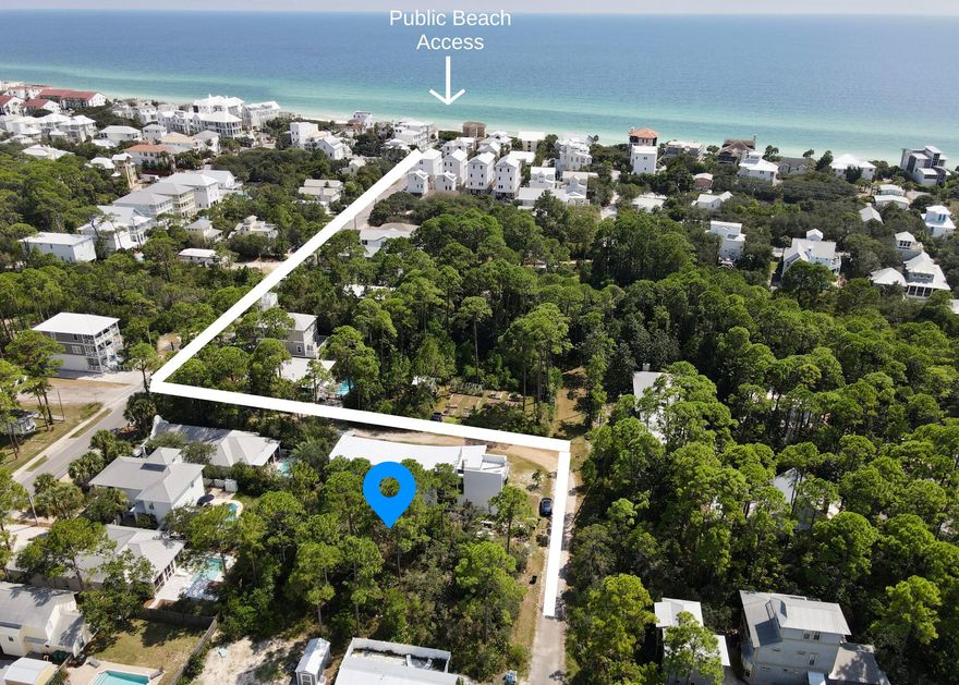 Exceptional opportunity in desirable Gulf Shore Manor, Seagrove Beach! This spacious wooded lot, 50x135 ft, offers endless potential for your coastal dream home. Located off Hwy 30A, this non-HOA community provides multiple beach access points. Embrace the tranquil surroundings and create your ideal beach retreat. Don't miss out on this prime slice of paradise! The contiguous lot North of lot 15 is also for sale, offering the opportunity to maximize your future home in Gulf Shore Manor.