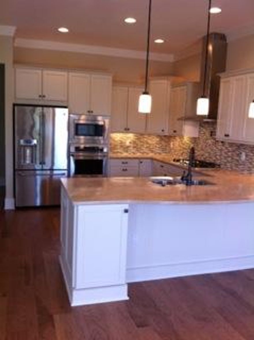 MOVE IN TODAY! Highest elevations on Hwy 30A! NEW Home offers 1st floor Master Bedroom and a second Master upstairs! 10ft ceilings. 8ft doors on main level. GE Cafe' stainless steel appliances. Natural gas cook top. Granite counters. Digital Ranai Tank less water heaters. Wood flooring. Generous screened rear porch! Extra storage. Walk to resort style elevated pool/waterfalls/look-out tower for sunsets over the gulf. Pictures may be of similar, but not necessarily of subject property, including exterior and interior colors.