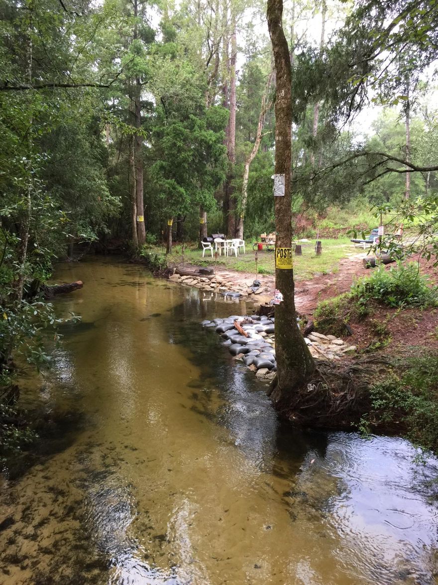 This lot is for 1.16 Acres on the creek! There are 2 additional 1 acre lots available across the street! Burnt Grocery creek! The best Sucker Gigging around and a short trip to the Yellow River! Bring your Log Cabin plans! You could have a 2 Acre home site and one acre on the creek for your boat and the Outdoor living area! This beautiful clear creek has a white say bottom! Bring your Gig and your chair to relax and Fish!