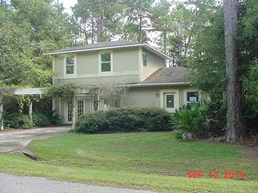 FORECLOSURE 4 YOU!! Very affordable home with lots of potential for sweat equity On large lot in Santa Rosa Beach. Very few homes in this price range so close to the beach. 1st floor has large great room/dining room, kitchen, living room and master bedroom. 2nd floor contains two bedrooms and shared bath. Lushly landscaped with huge back yard. Property offered ''as is with right to inspect''. Buyer to verify all dimensions. Bank of America, N.A. employees and employees' household members (including persons deriving their primary means of financial support from a Bank employee), and HTS business partners of the bank are prohibited from purchasing this property, whether directly or indir