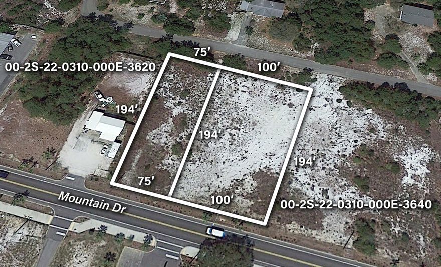 Two contiguous parcels ready for your new development, which are located in the City of Destin.   Please refer to the aerial for the subject Okaloosa County, Florida Parcel ID's. Current City of Destin Zoning: CTS (Commercial Trades & Service), per uploaded City of Destin Zoning Map.  Please inquire for further information and to schedule a private onsite showing.
