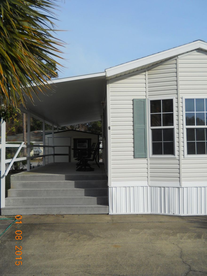 You will adore this lovely park trailer in one of Miramar Beach's most sought after gated communities. This cozy 1BR/1BA home in Fox Run Park is just two short blocks away from the beach. Head home after a day of splashing around the Gulf of Mexico waters and enjoy an evening spent on the lovely deck that is shaded by beautiful Palm trees. Coming fully furnished, this beautiful home is one you must see to believe. Did we mention water, trash and lawn service is included in the rent? We are sorry, this home is not pet-friendly nor does it permit smoking. Don't miss your chance to live affordably along the sugar white sands of the Emerald Coast!