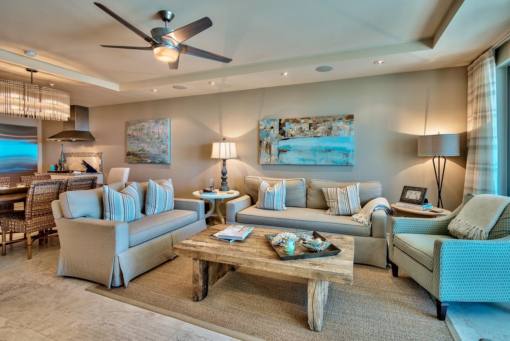 Five Star elegance conveniently located in Seagrove Beach. Park Place on Seagrove is situated approximately 33 feet above sea level only 1.5 miles east of Seaside. This exclusive development only contains 19 condos in a four-level building with amenities that include gated entry, a Gulf-front pool, hot tub, two private pool-side cabanas with fully-equipped summer kitchens, large fitness room, deeded storage lockers, deeded garage parking, beach service and access to over 200 feet of private beachfront. Unit 103 is second floor elevation, with beautiful gulf views. Interior finishes include: private elevator access, limestone floors, contemporary lines, SeiMatic cabinetry, granite counter tops, Sub Zero refrigerator, Wolf appliances, wine cooler, and an extra large gulf side balcony.