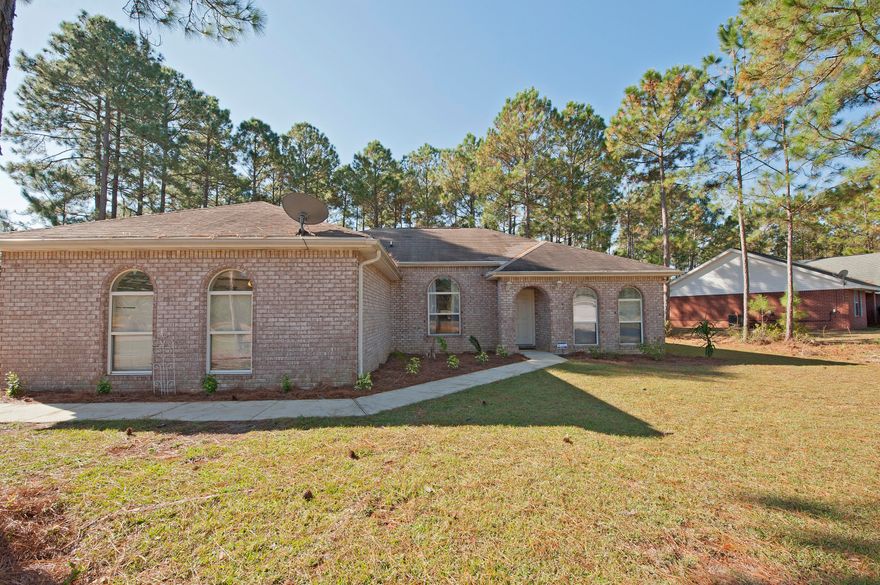 An unexpected necessary relocation by the seller puts this recently purchased home back on the market...and it's your lucky day! Home inspection and all repairs complete! Survey complete! Rear yard cleared of many large trees and remaining yard very nicely landscaped. New appliance package and upgraded kitchen, new lawn pump, freshly painted, beautiful new barn door on 4th bedroom and much more.4 bedrooms, 2 baths, eat in kitchen, family room and large screened patio on a large corner lot ready for your family.