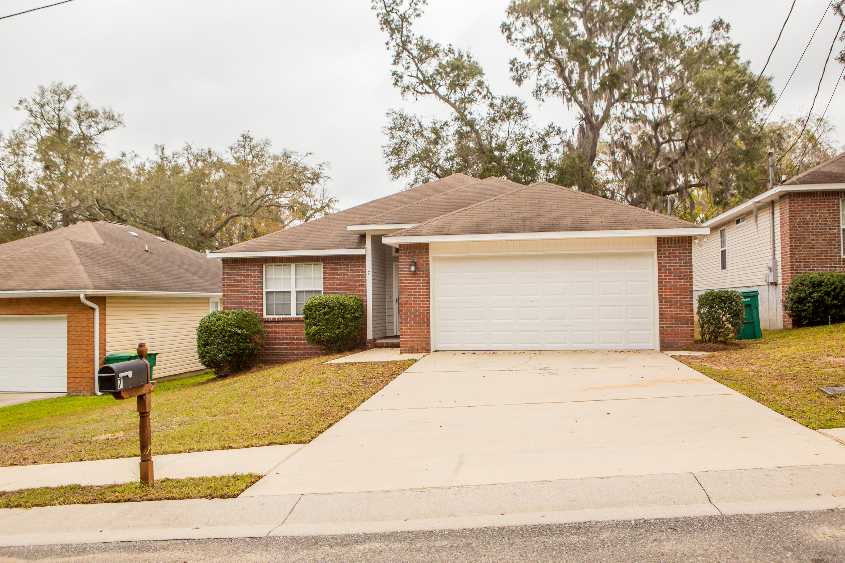 Have you dreamed of owning your own home? Is proximity to the base important? What an opportunity for you! Built just up from the Turkey Creek Park in Niceville you will find this fantastic home. That is correct you can spend mornings walking along the Turkey Creek or enjoy the cool waters during the hot days of Summer. This homes lives large with the open floor plan of the dining area, family room, and kitchen. It doesn't disappoint with plenty of storage too. Entry provides the 1st closet that is more than just a place to to hang your coats and each bathroom has a linen closet for those items too. Gorgeous new granite counter-tops draw your eyes to the kitchen with the new farm sink, faucet, and black appliances also. Hardwood cabinets with stylish handles.