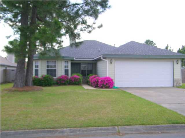 Beautiful sunsets to watch from your screened in back porch AND wood deck! Nice home on large, privacy fenced corner lot! Large living room with cathedral ceiling, gas fireplace; spacious kitchen with plenty of cabinet and counter space and a window over the sink; split bedroom floor plan. LARGE back yard that has additional storage shed. Small pet allowed with non-ref pet fee.