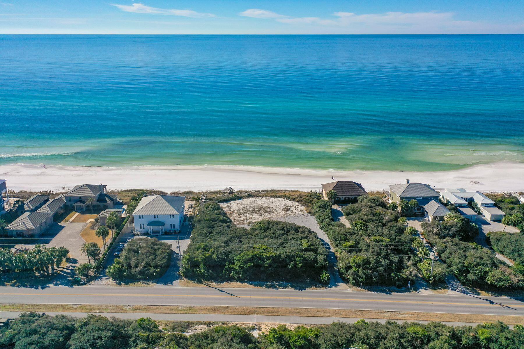 Among the highest elevation lots available along 30a and certainly in Dune Allen, the  value of this lot lies in two key factors that will allow a more rapid time to value for new construction homes and family enjoyment.The lot build zone lies completely within flood zone X.  Moreover, the build zone is also completely landward of the CCCL. Because of these factors, as fast as you can design your new home and proceed to Walton County Planning and Permitting, you are within a short time to start construction and completion of a home here for a lifetime to come.Split Order and Survey available upon qualified inquiry.