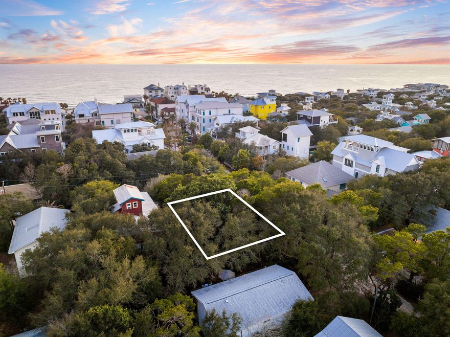 Nestled in the heart of Seagrove Beach, this vacant lot presents a rare opportunity to build a coastal home just moments from the Gulf. With ample space to design a primary residence or a second home, the possibilities are endless. Positioned along Scenic Highway 30A, this homesite offers easy access to nearby destinations like Seaside, Alys Beach, and Rosemary Beach, while still maintaining the relaxed charm of Seagrove. Whether you're drawn to the area's world-class dining, boutique shopping, or the simple beauty of white sands and emerald waters, this location delivers. With no HOA restrictions and the option for short-term rentals, this property provides flexibility for both personal enjoyment and investment potential. Contact us today to learn more.