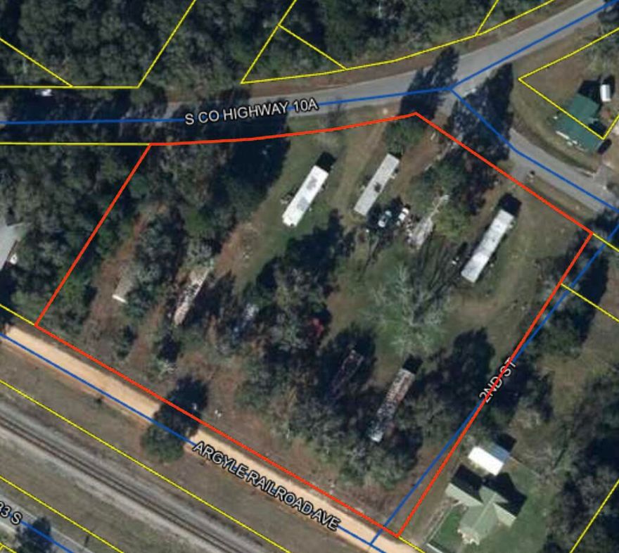 Prime 6.5-acre parcel located at 73 Argyle Road in DeFuniak Springs. Zoned Mobile Home, this mostly level, partially cleared lot offers excellent frontage near US Hwy 90 and easy access to I-10. Utilities are nearby, making it ideal for a mobile home park, modular home development, or long-term investment. Situated in a quiet, growing area of Walton County, this property combines convenience, flexibility, and strong development potential. Don't miss this opportunity--contact us today!