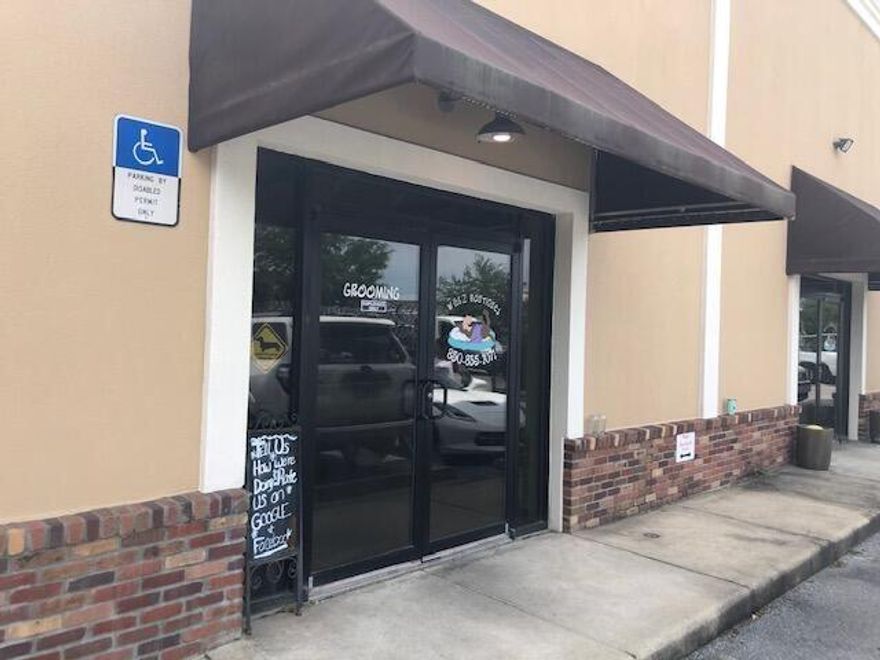 Each 1,725 sqft flex warehouse space is labeled Suites 6, 7, and 8 in Building 2, fronting 400 linear feet on Commerce Lane in Walton County's Industrial Complex on Business HWY 331.  Each 1,725 sqft flex warehouse suite includes a 300 sqft heated & cooled office with his & her bathroom and a 1425 square foot warehouse with a 14 x 12-foot roll-up door that opens up to driveway easement and loading area behind Building Two.