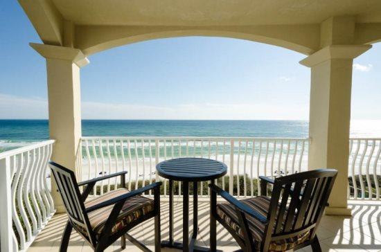 MUST SEE VIDEO LINK. Newly Decorated by House of Abood in 2014. All new furnishings for the 30A Beach Chic design. South of 30A and gated for privacy. Direct gulf front on the 3rd floor with views from Destin to PCB. 3BR and 3BA on the gulf on 30-A...what else could you ask for? 30A Gulf front for under $1M and ready for the family or your next luxury vacation rental guest. Easy to show so call anytime for a showing!