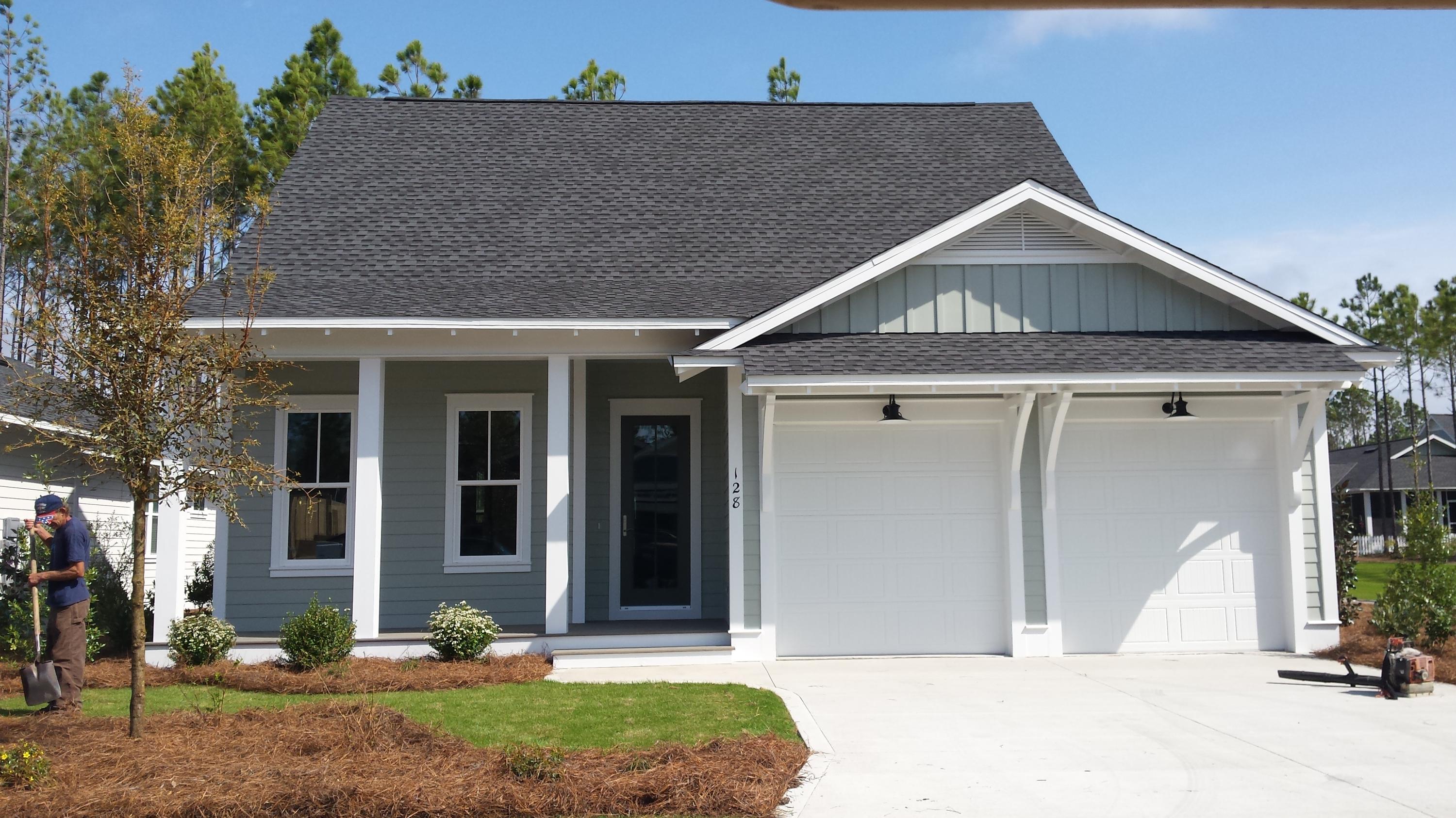 This Coral Bean floor plan offers 2,210 sq.ft., 4BR/3.5BA, with a 2 car garage located on a premium corner lot. This home will offer 9' ceilings, Bruce hardwood flooring in the living area, master and additional bedrooms, natural stone Travertine on bathroom floors. The bathrooms have Quartz counter tops. The kitchen has Quartz counter tops, under counter lighting, stainless appliances with a gas range, kitchen vent hood and a basic dry bar. The Laundry room has cabinets over the washer and dryer.