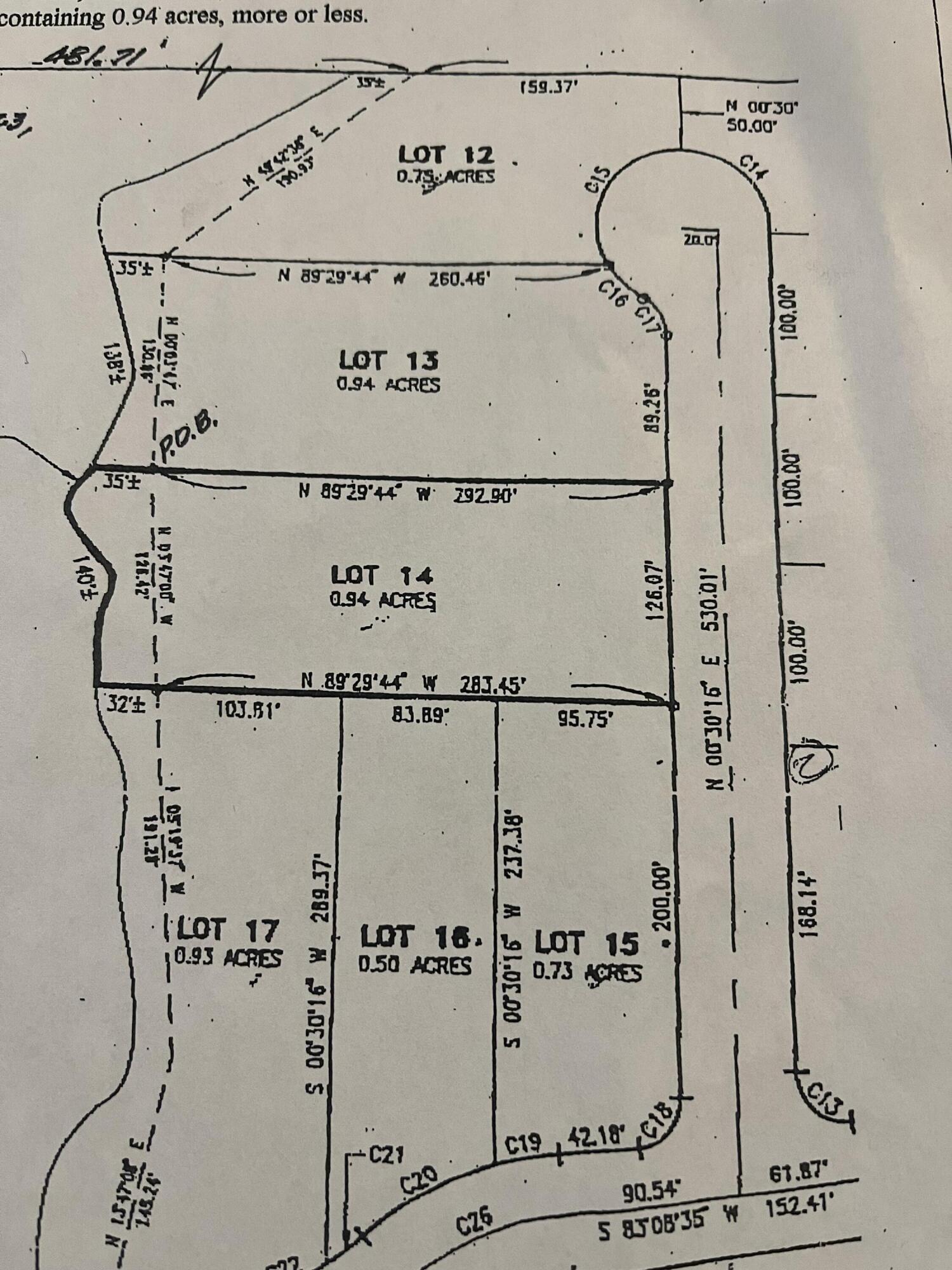 MALLARD CREEK UNREC - Land