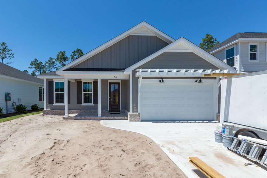 Entered for comp purposes only. Introducing Stillwater, the newest neighborhood within the Watersound Origins community. The Bella plan has 3 bedrooms and 2 baths with a 2 car garage. This open floor plan includes 9' ceilings throughout, quartz kitchen and bathroom countertops, stainless steel Bosch gas appliances, wood cabinetry with soft-close features, tankless water heater, crown molding and Core-Tec Luxury Vinyl Flooring. Notable exterior features include heirloom brick, irrigation system and a large screened in back porch for entertaining.