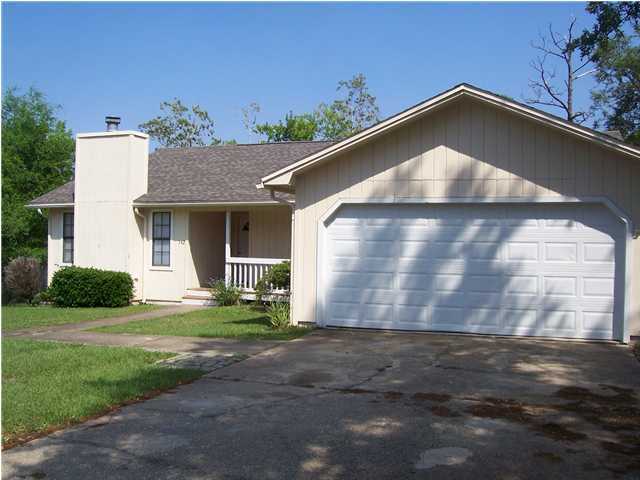 Nice home close to everything. Fireplace, built in microwave. Large back deck that runs from dining room to master bedroom. Stack washer and dryer for tenant use, but not warranted. Yard service included in rent. Sorry no pets allowed. $100.00 Rekey fee. Available 12/13/2013. All Adults must fill out an application and be on the lease.