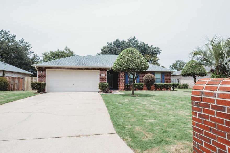 Pride of ownership is apparent with this will maintained solid all brick home! Outside has plush Zoysia grass and beautiful landscaping with mature trees for enjoying beautiful Florida days. Inside the a vaulted ceiling in the great room, open floor plan and comfortable kitchen with plenty of cabinet space make the home feel spacious and roomy. The home has a split floor plan with the master separate from the other rooms. The home has a NEW ROOF, and hurricane shutters. This home will not last long, contact us today to schedule your private showing!