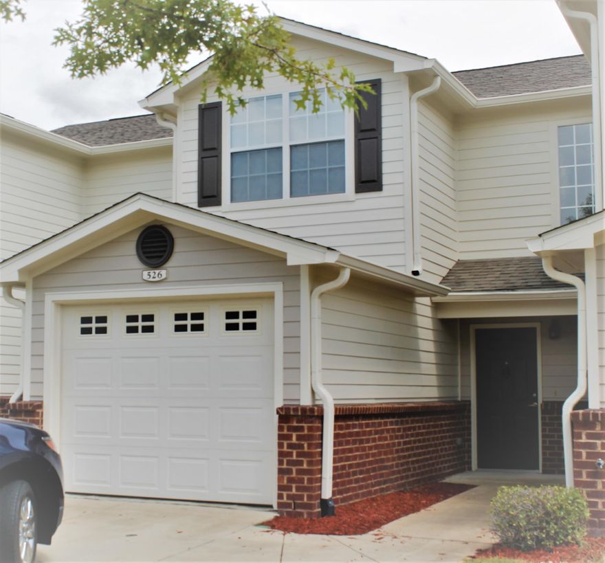 A fantastic, 2BR, move-In-ready town home in southern Crestview! Bedrooms have new carpet; and new tile has been installed in the living / dining area. Eagles Landing is a highly sought after community. Living in Eagles' Landing allows you to bypass the daily traffic nightmare of Hwy 85, from Antioch Rd. to I-10! Turn left on Antioch, off of 85, and use the south entrance to Eagles' Landing; you will miss most of the Hwy 85 daily gridlock! In addition to the kitchen and combined living/dining area, this floor plan features a 1/2 bath / laundry room combo on the bottom floor. Upstairs are the 2 BRs, each with a private bath and walk-in closet. (Photos are representative.)