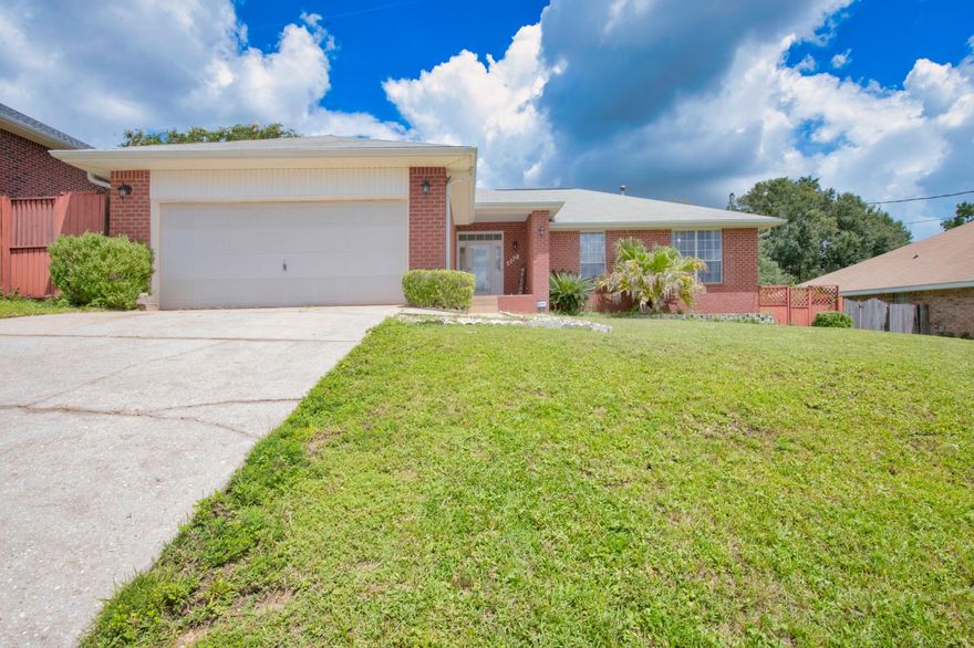 This beautiful 4-bedroom 2-bathroom Crestview home is located South of I-10. Featuring a split floor plan, stainless steel kitchen appliances and has NO CARPET. In addition to it's great interior, this home also features a large backyard that is fully fenced and well maintained! Schedule a walkthrough today!