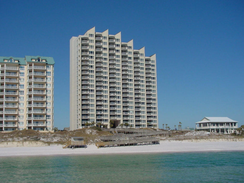 This unit is GULF FRONT... SPECTACULAR VIEWS...GREAT INVESTMENT...PRIVATE BEACH... Completely updated, fully furnished and Rental Ready! Similar units generate between 40k-50k in gross rental income. Rarely do these coveted 2 bedroom 2 bath, spacious open floorplans Gulfside units come on the market. This renovated condo includes a Gulf front master suite, a beautifully decorated living room, a renovated gourmet kitchen with new cabinetry, sleek stainless steel appliances and granite. NO CARPET TO REMOVE OWNER INSTALLED BEAUTIFUL TILE FLOORS THROUGH OUT THE ENTIRE UNIT!