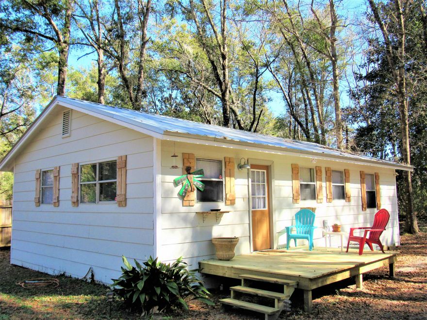 PRICE REDUCED! Motivated Seller! Don't miss the opportunity to own this quaint Florida Cottage! Located near several local fish camps and close to the beautiful beaches of the Emerald Coast. This home is the perfect weekender/getaway spot! Home has been upgraded and has a new roof. You won't find a better deal on the market in this area! Call for your appointment today! Being sold ''as is'', cash offers only.