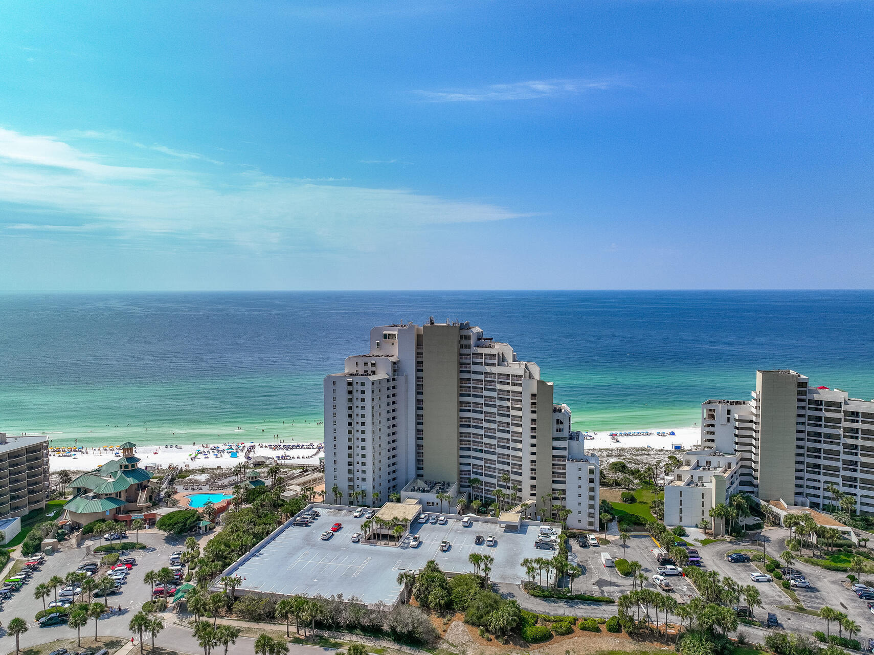 This Renovated, Furnished and Rental Ready 1-Bedroom/1-Bathroom with Sofa Sleeper Beachfront Condo is located in Sandestin Beach Resort overlooking the stunning Emerald Waters of the Gulf of Mexico.  Primary Bedroom has access to the Balcony and has Gulf/Beach Views. The Open-Concept Coastal Design features sleek Finishes and contemporary Furnishings, offering a Serene Retreat just steps from the sugar-white beach sands. As an added bonus, the Resort Pool is currently being reimagined and renovated into an incredible Oasis, promising an unmatched relaxation experience (anticipated completion date: April 15, 2025). Perfect as a personal getaway or a high-demand Vacation Rental, this Condo is your opportunity to own a piece of paradise along the Emerald Coast.