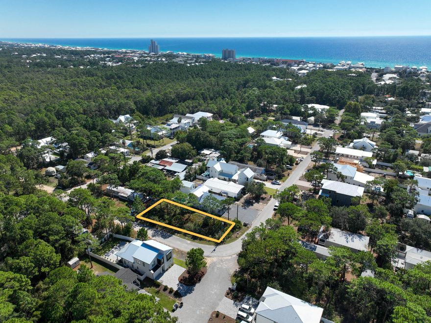 Build Your Dream Beach Home in the Heart of Seagrove!Tucked away on a quiet corner in sought-after Seagrove Beach, this prime homesite offers the perfect setting for a spacious coastal retreat--complete with room for a pool. Enjoy the freedom of no HOA, plus the convenience of deeded beach access and a public beach access point just down the road at the end of San Juan.Ideally located less than 1.5 miles from Seaside, you'll be close to everything that makes 30A so special--sugar-white beaches, scenic bike paths, rare coastal dune lakes, charming beach towns, nature preserves, and top-rated dining and shopping. Water and sewer connections are available, and the property sits in Flood Zone X for added peace of mind. Whether you're building your full-time residence or a vacation getaway, this location puts the best of the Emerald Coast right at your doorstep.