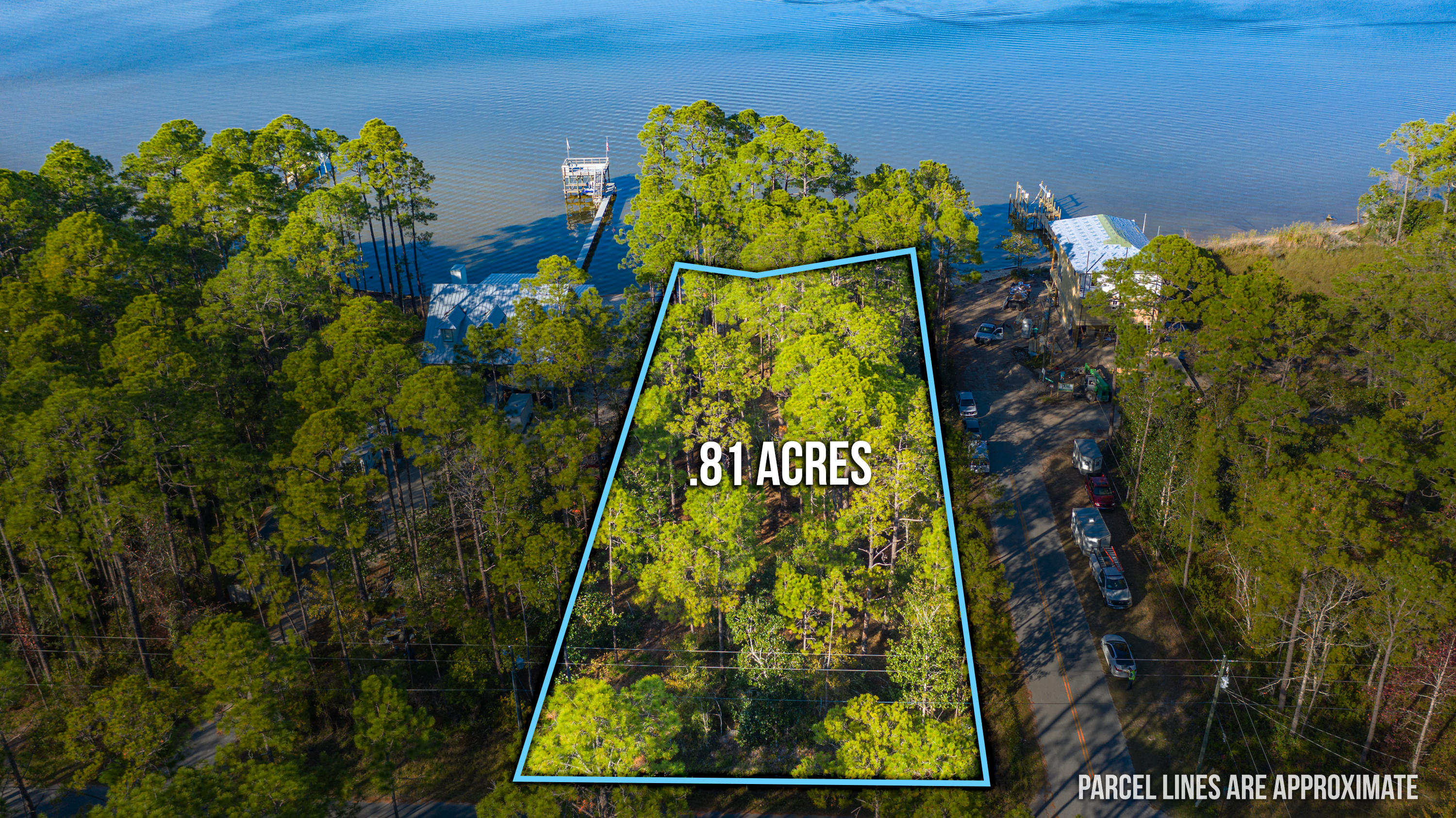 Parcel contains (4) platted lots; many possibilities exist! 100% build-able. No Wetlands. Perfectly positioned on the Choctawhatchee Bay, this prime corner lot provides a desirable elevation upon which to build a Bayfront masterpiece affording endless Bay views of the blue-green water, both to the east and west. Recent and notable construction in the immediate area solidifies this location as one which is coveted, and is to appreciate greatly. Particular to this parcel is its extreme depth, suitable for a host of custom building options, complemented by an already immaculate ''lay of the land''. Information is said to be accurate, & must be verified by buyer. Exciting new Survey and Wetlands Study on file; please contact to schedule a private tour and discuss your custom plan.