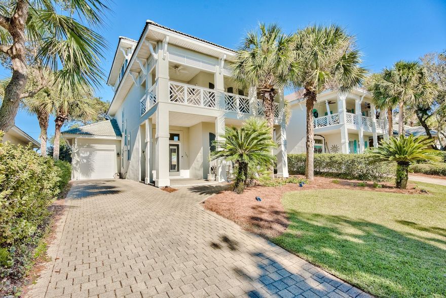 Tucked away in the private, gated community of Destiny, this elegant beach retreat has been extensively updated to provide luxurious beach living on the Emerald Coast. A perfect primary residence, vacation home, or investment property, this 2,617-square-foot home is ideal for entertaining with its open floor plan and spacious, private porches for relaxing outdoors. The brand new, gourmet kitchen provides an inspiring place to prepare meals with its quartz countertops, beautiful new cabinetry, tile backsplash, and stainless steel appliances, while an open dining area features a wet bar area for serving drinks. The four-bedroom home offers comfortable accommodations on the second and third levels. The second floor features two guest bedrooms that share a bathroom, while a spacious master... suite offers access to its own private balcony. An additional guest suite can be found on the third floor and includes a private bath and its own outdoor space. Residents of this exclusive community can take advantage of access to several amenities, including a pool, clubhouse, and tennis courts. Within walking distance of gulf waters and only minutes from popular shopping and dining destinations, enjoy a prime location close to some of the area's best sources of entertainment. Call today for more details and see the attached rental projections eclipsing $75k!