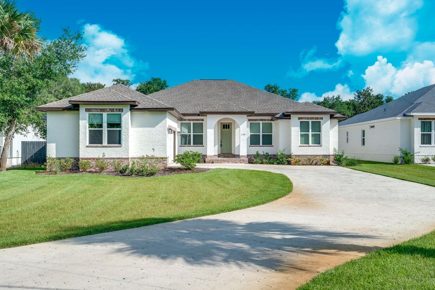 Available Immediately! Spacious 4BR/3BA home with private office, seperate dining room, covered back patio, split floor plan, 2 car garage & fully fenced backyard. Plenty of parking & tons of privacy on 0.48 acre lot in excellent West Destin location. Within 13 miles of both Eglin AFB & Hurlburt & minutes to the Destin Harbor, parks, beaches, entertainment, schools & all that Destin has to offer. Dogs considered. Tenant pays all utilities & lawn care.