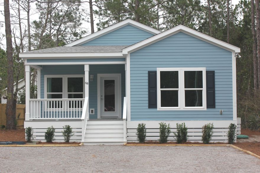 Brand New Construction! Located in the heart of Santa Rosa Beach, this cozy little bungalow has a veranda style front porch and spacious back porch. 3 bedrooms/2 baths. Open concept kitchen with stainless steel appliances and granite counter tops. Approx one mile to Cessna Landing Park and boat launch. Just a short drive to Ed Walline beach access, Gulf Place for local favorite restaurants, shopping and entertainment.New furniture in living room and kitchen sold with house.