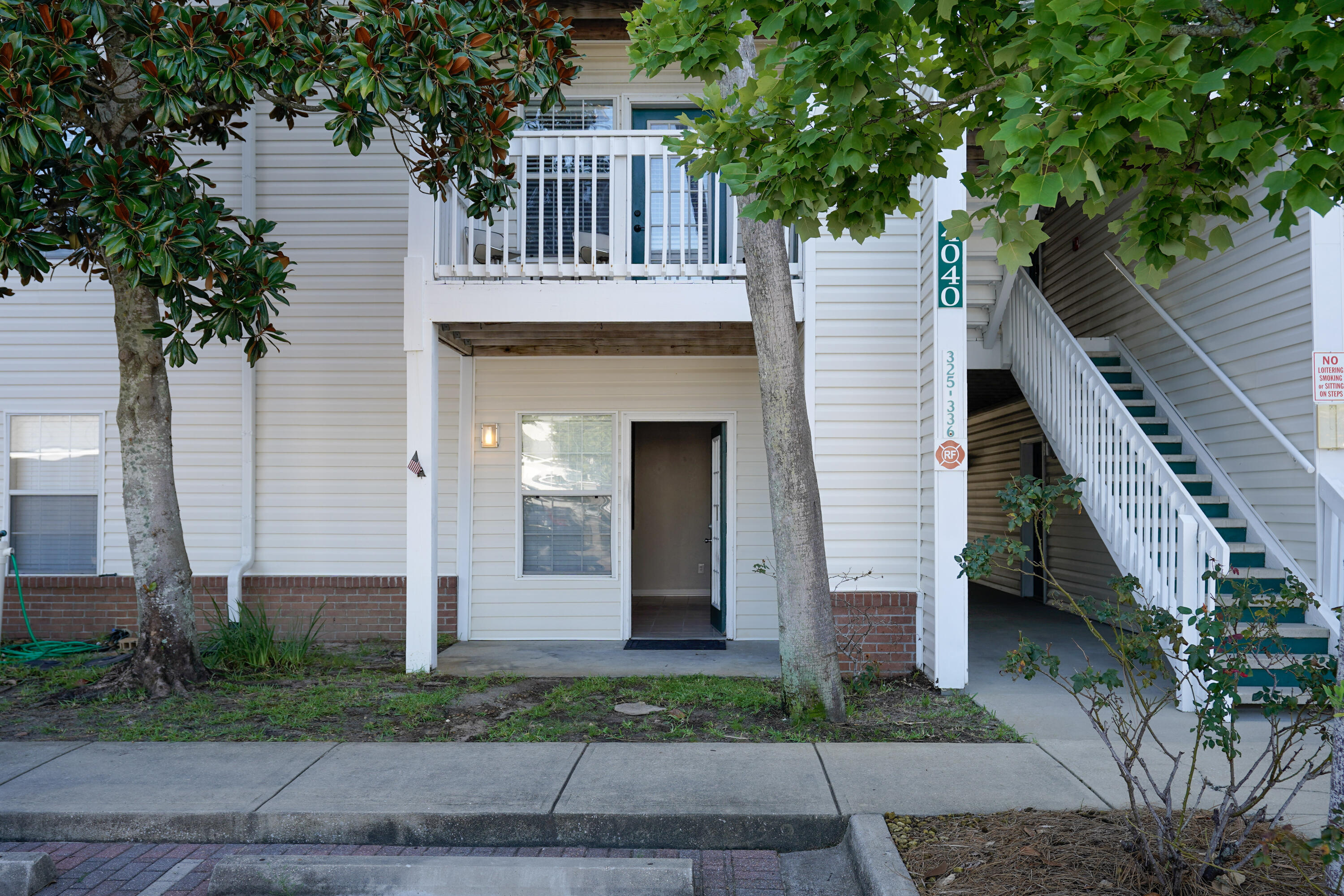 VA Approved Building in Destin! Adorable 1/1 in the back of the complex where it is peaceful and quiet. GROUND FLOOR unit with no steps to deal with. Feels much larger than the 920 sqft with living space being very open. There is a Murphy Bed in the living area that will convey. The interior has just been painted and looks wonderful. Kitchen is fully equipped and the Washer and Dryer will convey. Master bedroom has enough room for a king and California Closets designed the master Walk In. The beach access is a 5 minute walk and the beautiful dog park is just across the street. Walmart and Home Depot are just around the corner. Storage unit just off the patio. Experience the Destin Lifestyle every day and stop throwing your money away on Rent. Time To Buy!