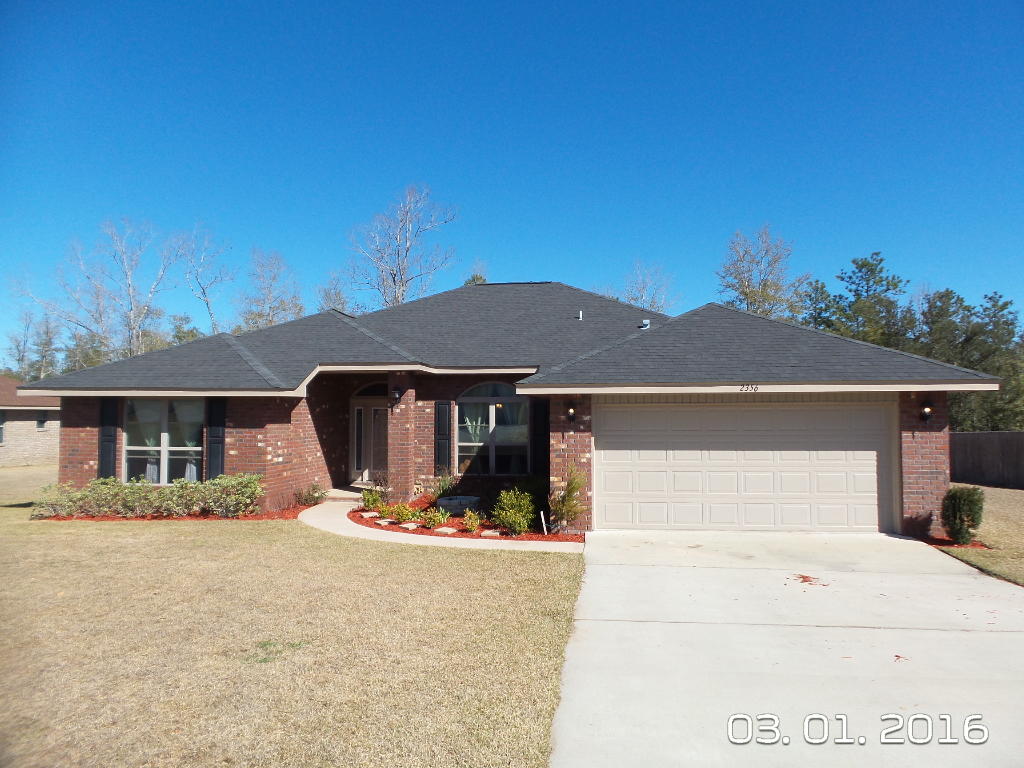Available 06/06/2016...Country home in North Crestview features the best of country living. Small subdivision boasts large lots where recreational vehicles are welcome. 4/2 open concept floor plan is spacious and can accommodate large furniture throughout. Formal dining room, eat in kitchen, plenty of cabinets and counter space. Large bedrooms, screened back porch, wooded privacy and level. Great curb appeal and mature landscaping. Pet friendly with owner approval. $400 non-refundable pet fee. No inside smoking. Perfect for outdoor activities on this 1/2 acre lot.