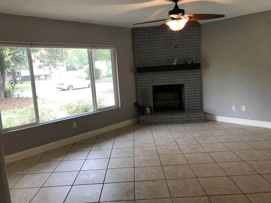 Lovely 3 Bedroom Home in Shalimar  - This beautiful 3 bedroom, 2 bathroom home offers an attached 2 car garage along with driveway parking.  The interior features a spacious living room with a gas fireplace, a full eat-in kitchen with breakfast bar and ample cabinet and counter space, a great bonus room that overlooks the back yard, a roomy master suite with beautiful updated master bath with stall shower and dual vanity, 2 additional large bedrooms, another full bathroom and a laundry room with washer/Dryer hook-ups. Outside you will enjoy a fully fenced in back yard with an open patio. You will also enjoy deeded water access, neighborhood kayak/canoe launch ramp  and a community playground/park.Call or text property manager for a tour or for the application link.  No Pets.