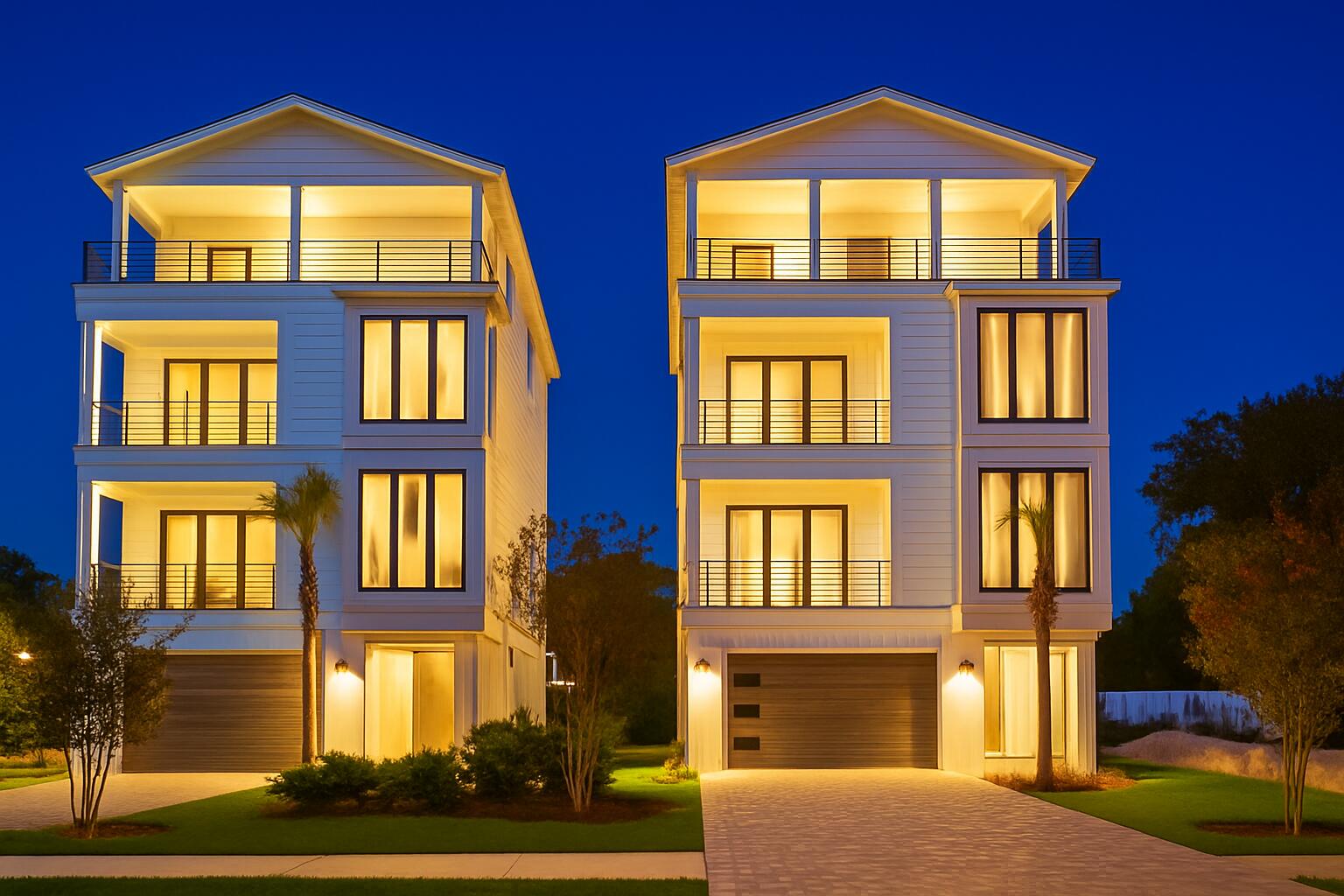 Brand new, just completed...Gorgeous four-story rental dream, south of 30A on Mary Street in Blue Mountain Beach. Perfect for indoor and outdoor entertaining with less than a 5 minute walk to the beach, the house features rental income projections of around $235,000. Designed with vacation in mind, the first level includes a half bath and mini kitchen with a full sliding wall that opens to the pool deck. The second floor features the spacious kitchen, dining and living area, perfect for large families or parties to gather. The kitchen features Thermador appliances, a gas stove, ample counter space for serving, and a walk-in pantry. The third floor boasts a lovely master suite with a private balcony.