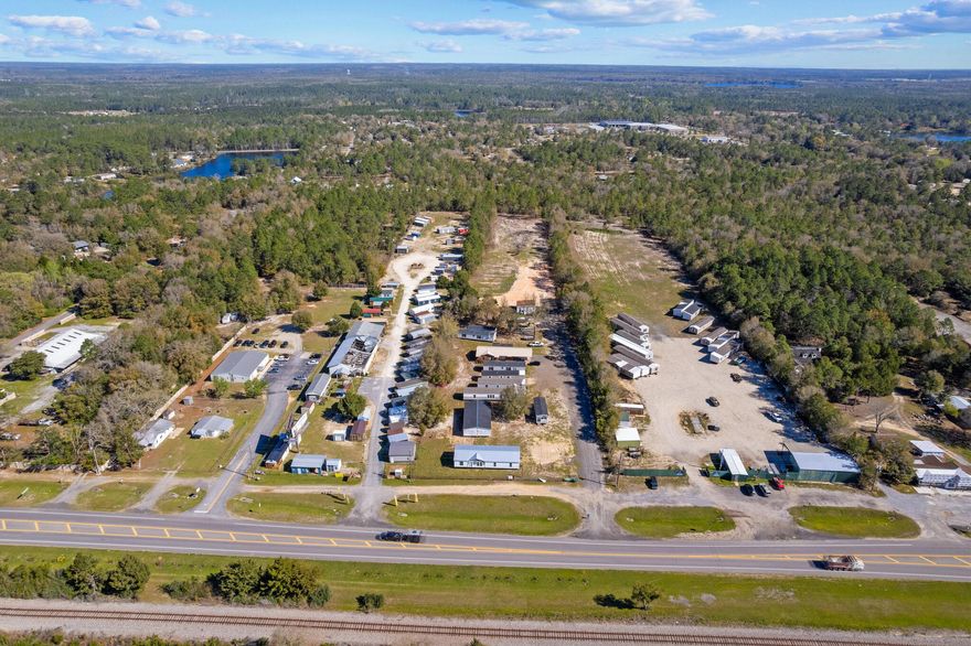 Listing consists of four parcels (19-3N-19-19390-001-0010, 19-3N-19-19390-001-0013, 19-3N-19-19390-001-0014, 19-3N-19-19390-001-0012) All right next to each other collectively making up 5.5 acres of land along US HWY 90 W, right the city of DeFuniak Springs.